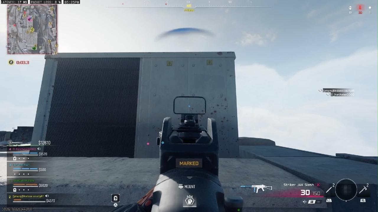 Yying in Warzone cod