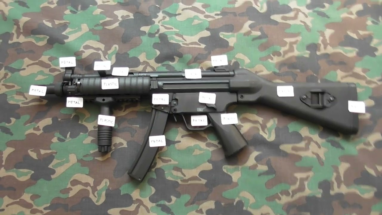 Cyma CM.041B ( H&K MP5 RAS ) AEG & chrono.