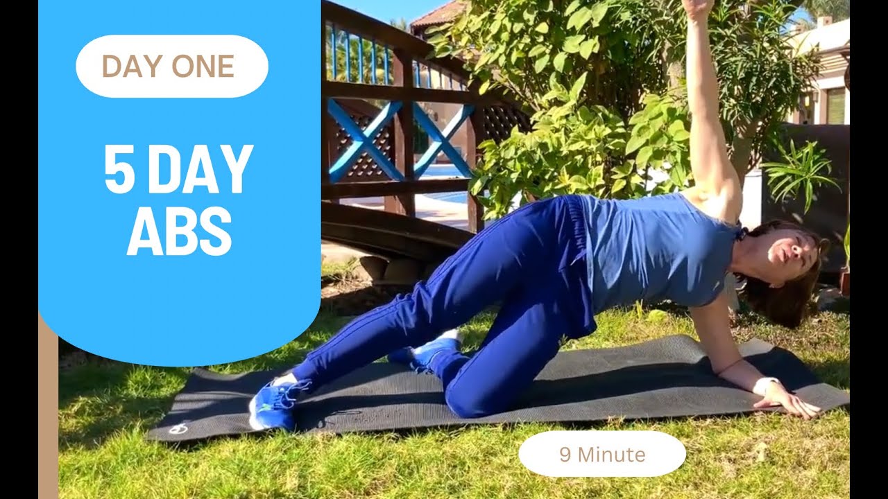 PILATES POWER UP- 7 MIN DAILY ABS WORKOUT 🔥 5 DAY ABS CHALLENGE- DAY 1. Total Core toning Routine