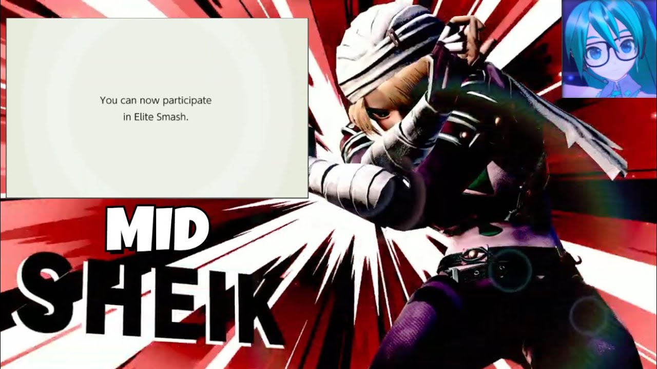 How I got my crusty Sheik into EliteSmash!