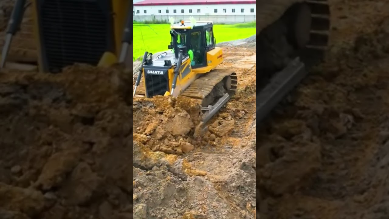 Skills Shantui Dozer #bulldozer #shantui