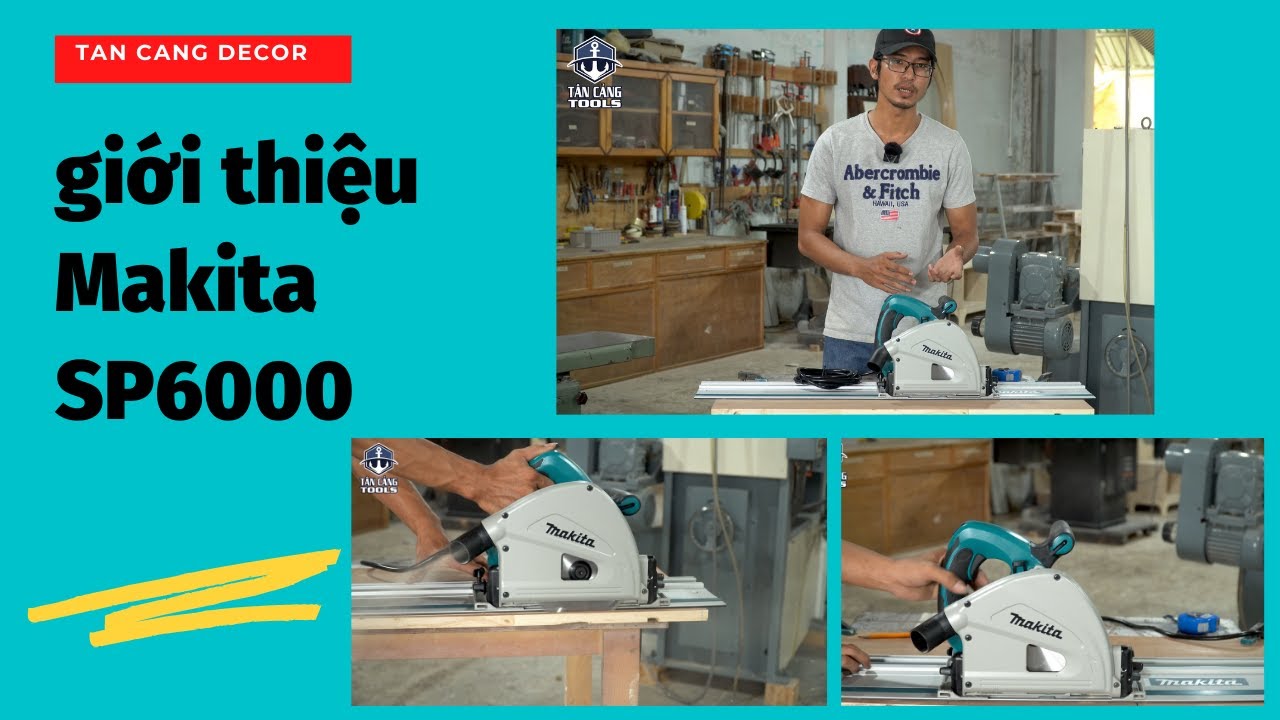Giới Thiệu Máy Cưa Đĩa Makita SP6000 Và Các Bộ Cử Makita