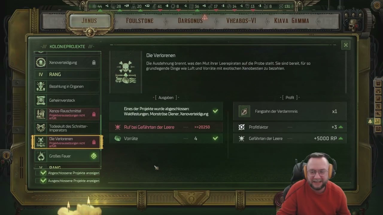 Kolonieverwaltung | Warhammer 40k: Rogue Trader | #coop  #395