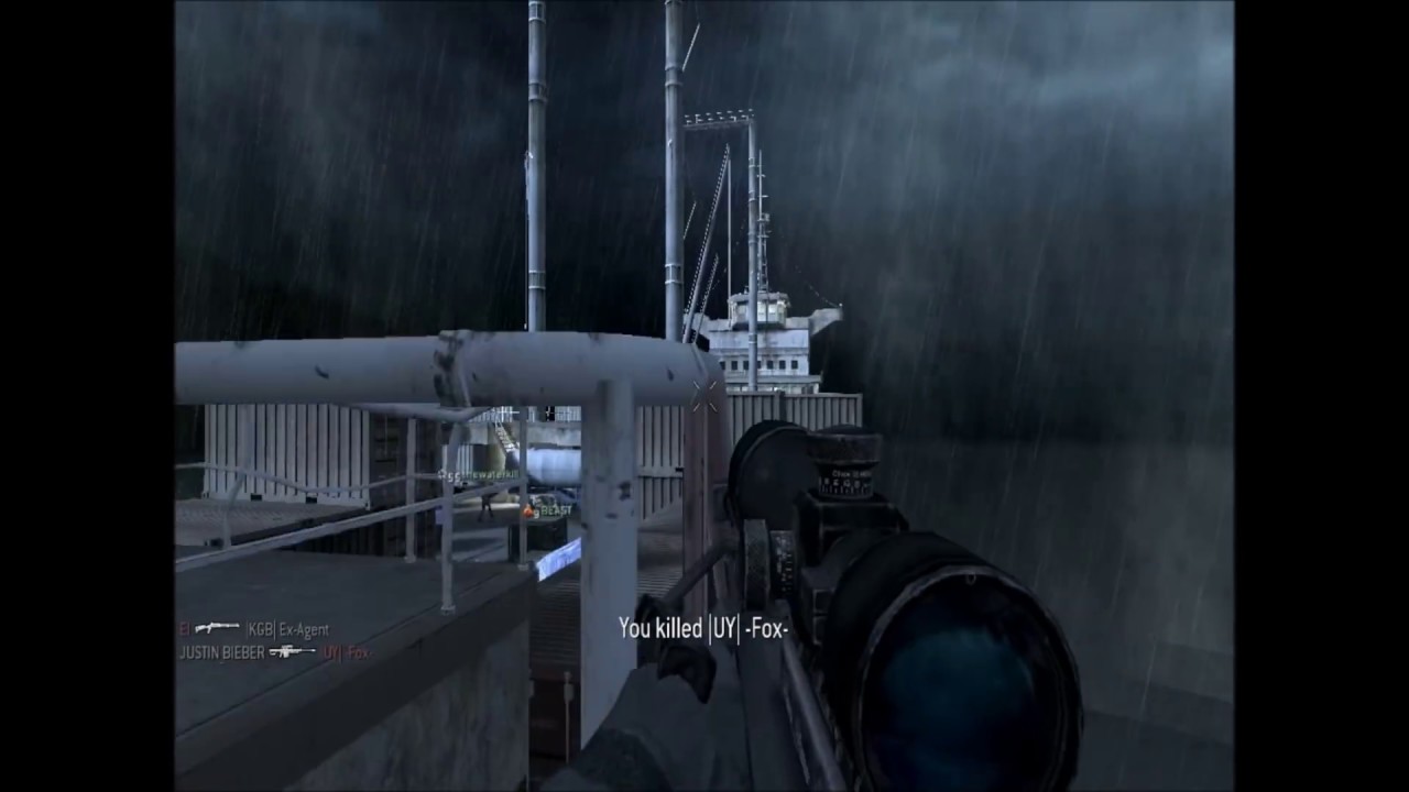 Gameplay Sniper Mod Call of duty Modern Warfare