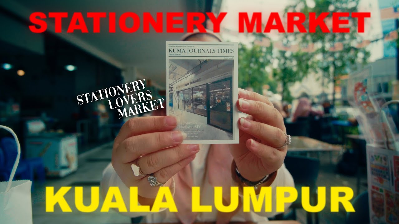 Hands Down The Best Art/Stationery Market in Kuala Lumpur