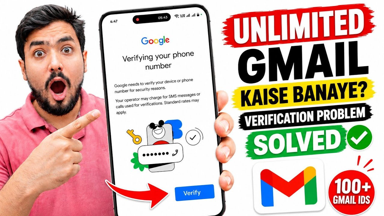 How to create 100+ gmail accounts | Verifying your phone number problem solution |Working trick 2026