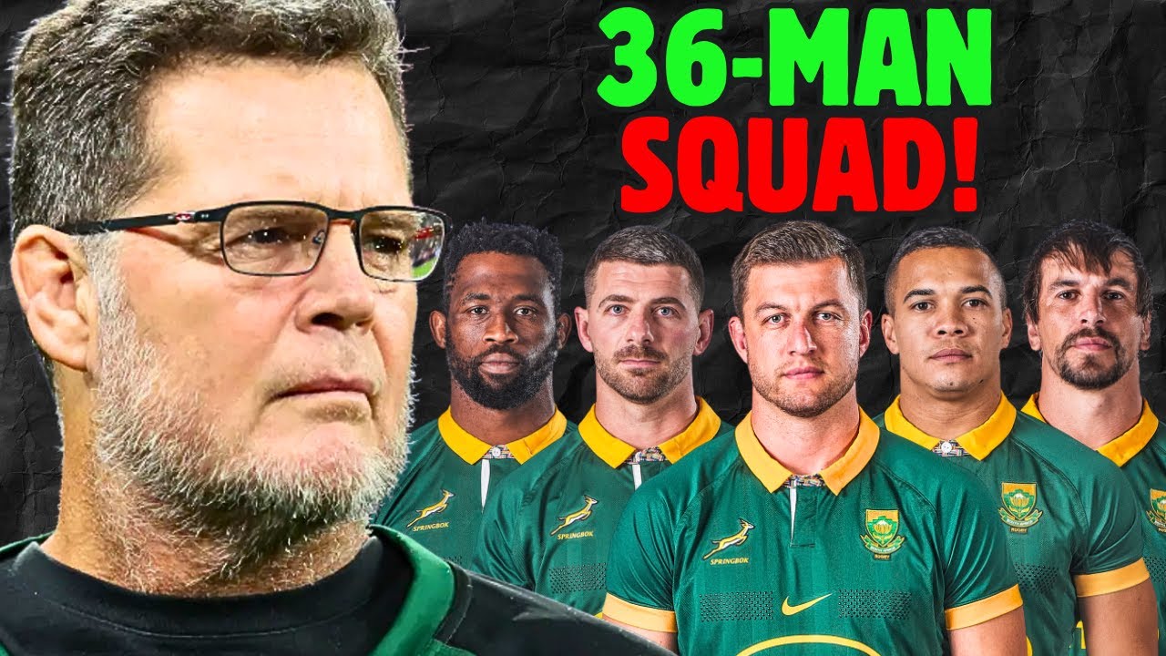 Rassie Names Springbok Squad to Face All Blacks! | New Zealand HERE WE COME!