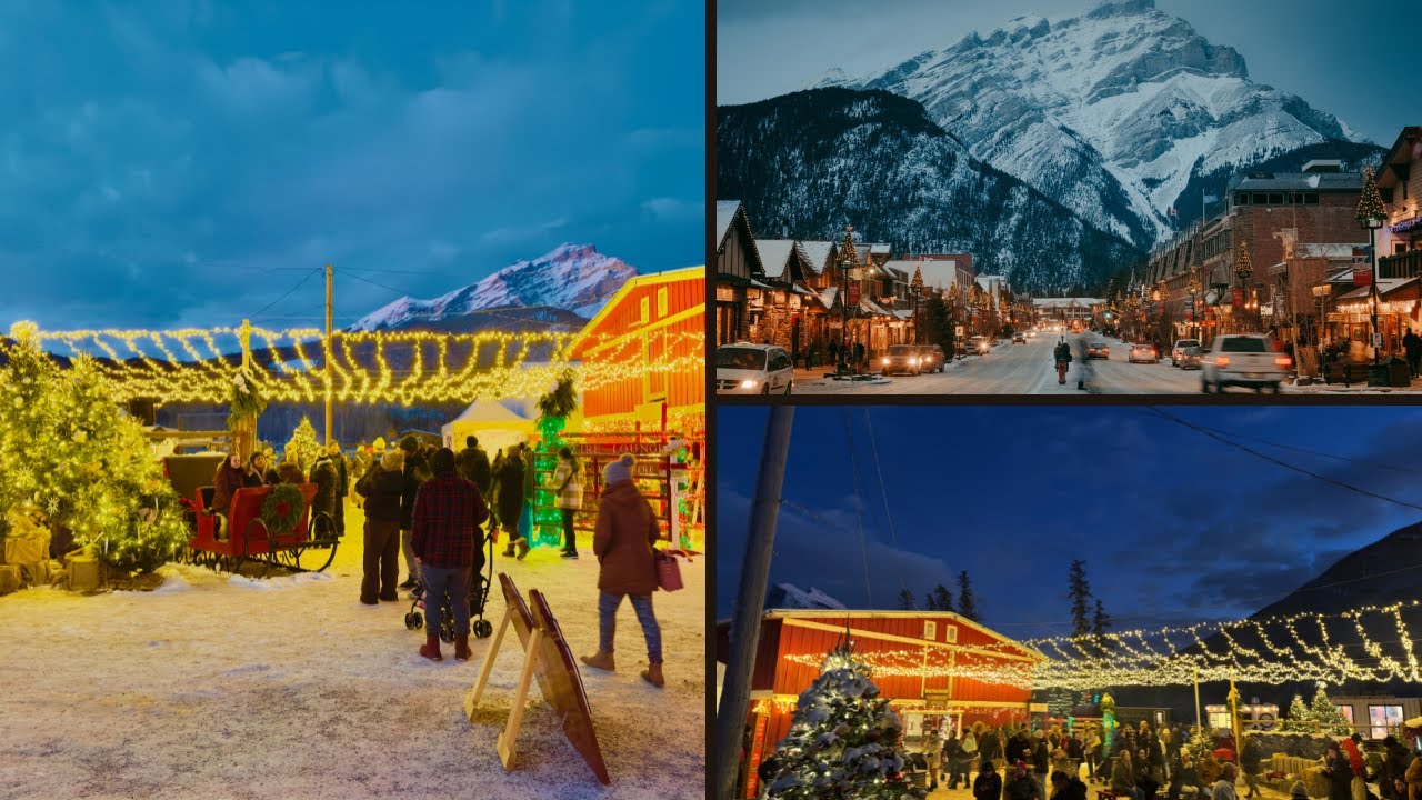 The Best Christmas Market in Canada | Banff, Alberta