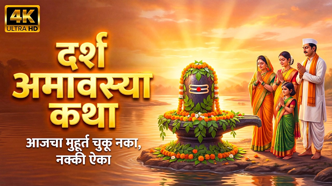 दर्श अमावस्या विशेष कथा | सुख-समृद्धी आणि इच्छापूर्तीसाठी नक्की ऐका 🕉️🚩