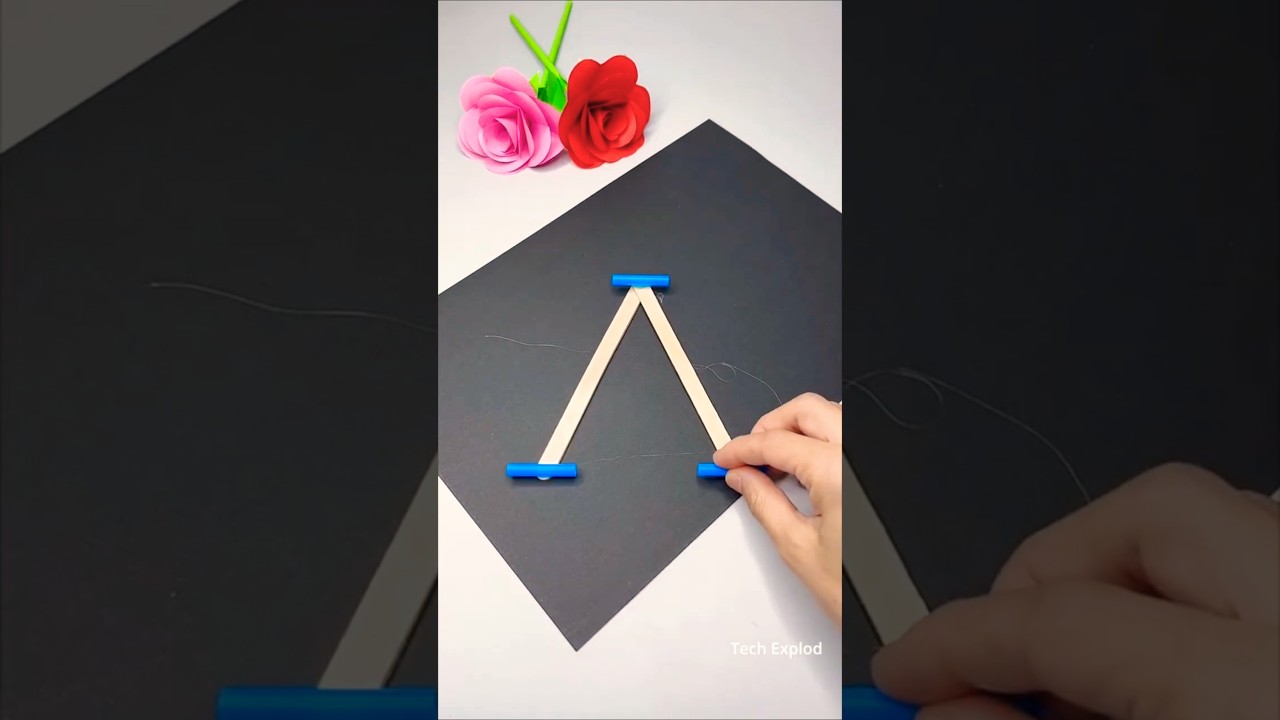 DIY TOY CAR | How To Make a Rubber Band Car