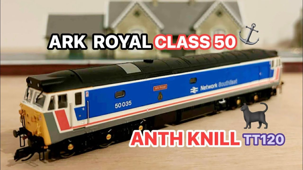 Новый локомотив TT:120 Network South East - Class 50 - &laquo;Ark Royal&raquo; 50035 от Hornby | Мой подробны...