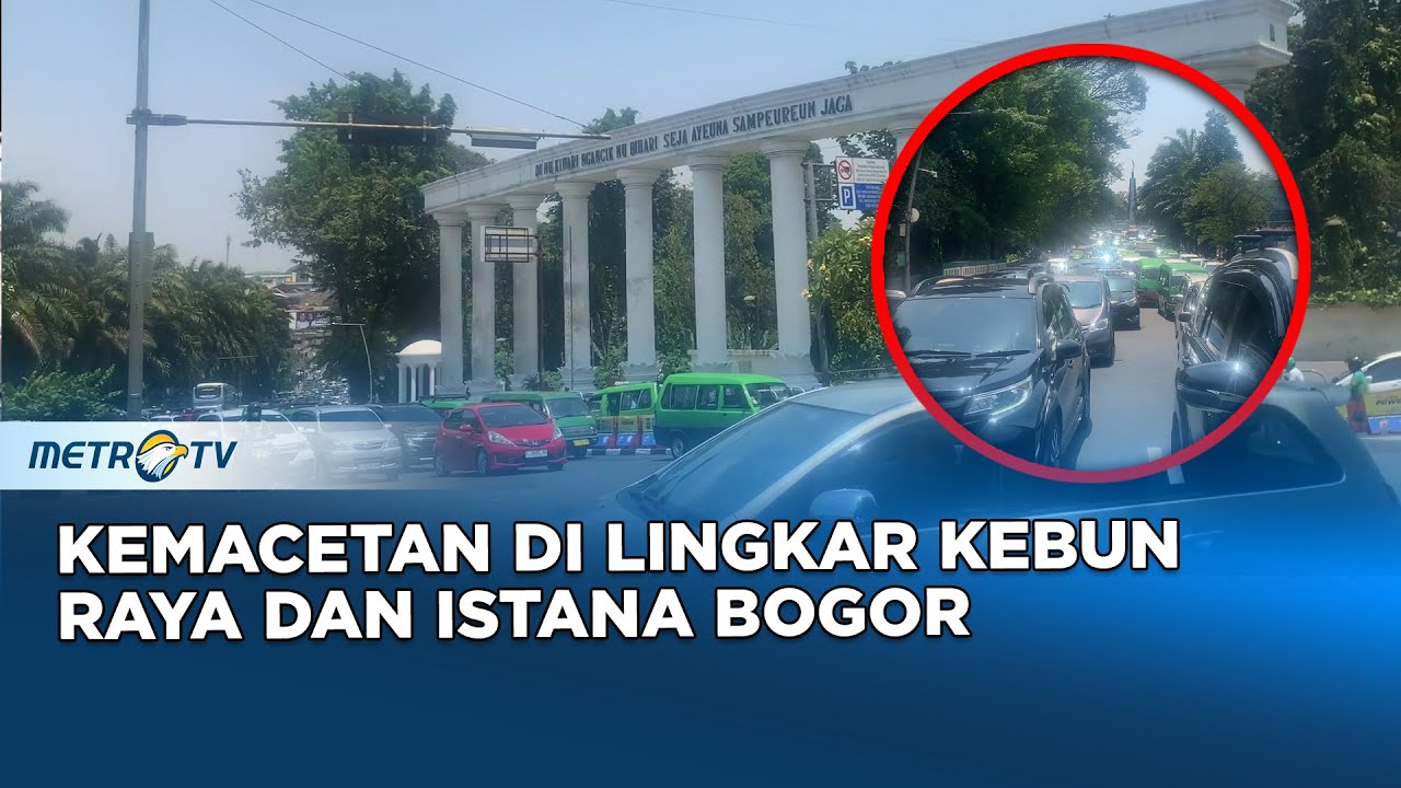 Libur Panjang, Terjadi Kemacetan di Jalan Utama Kota Bogor!