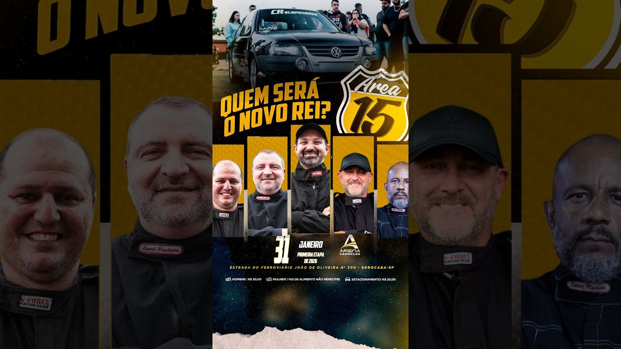 🔥Arrancada AO VIVO | LISTA 015 E LISTA AREA 019 + 015 RADIAL - ARENA CARNELÓS 31/01/26