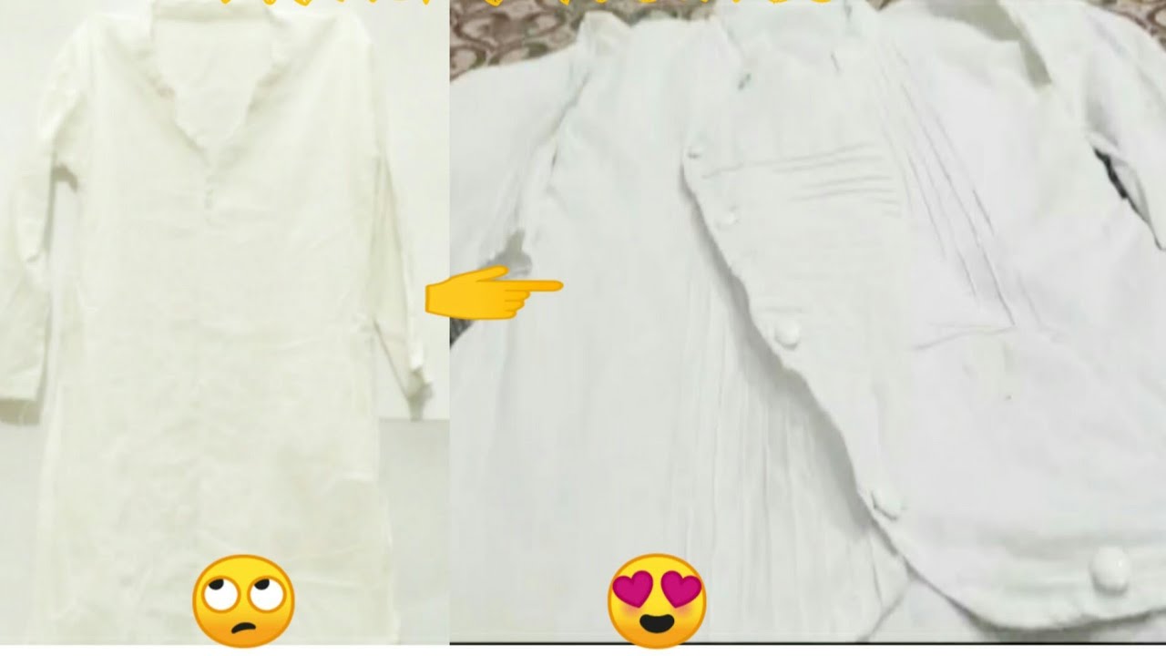 DIY : Convert old kurta in side button shirt | Reuse/ recycle old kurta | Clothes hacks