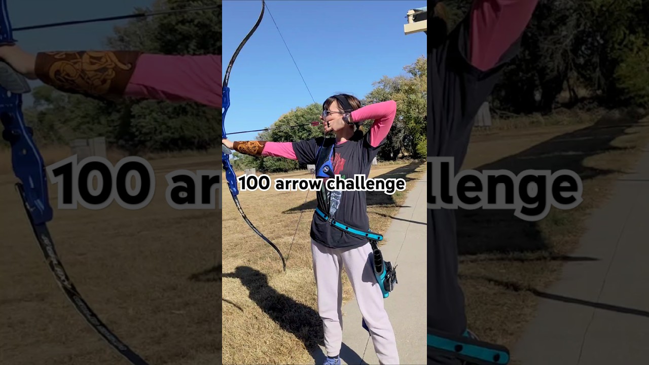 The 100 Arrows Challenge | That Recurve Archer 