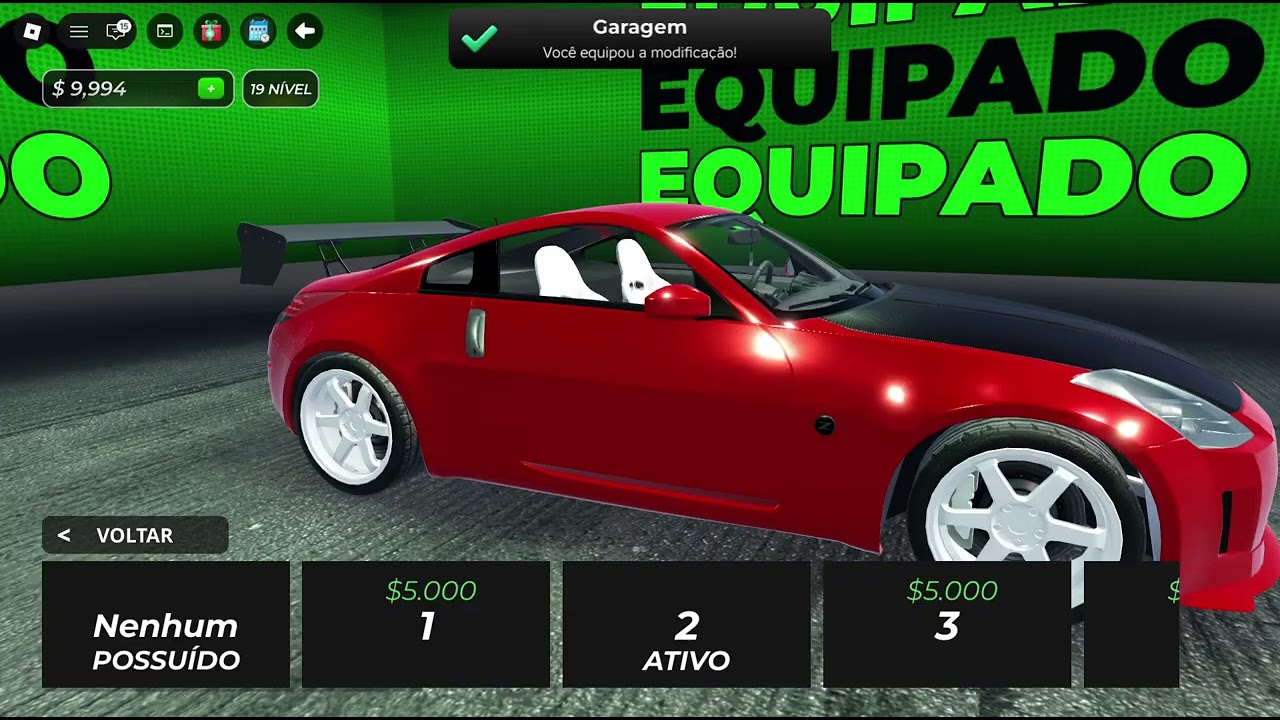 andando no meu nissan 350z novo