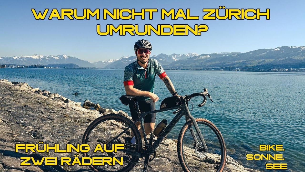 Frühlingshafte Zürichsee-Umrundung mit dem Rennrad | Vlog