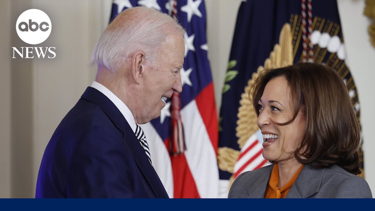 President Biden calls into Vice President Harris' campaign event in Delaware