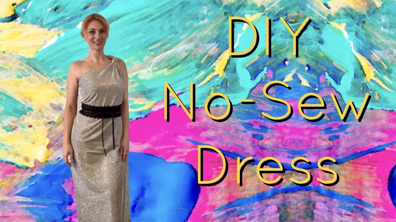 DIY No Sew Dress