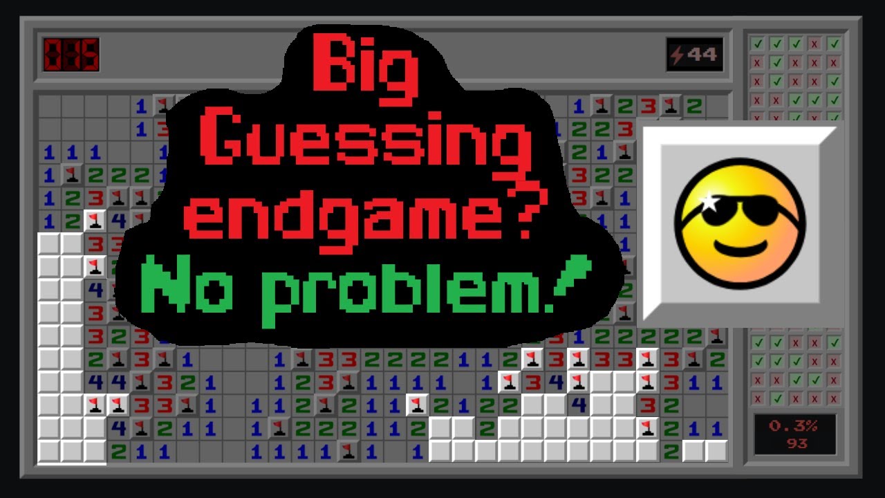 Road To Minesweeper Mastery World Record #6 Massive Endgame