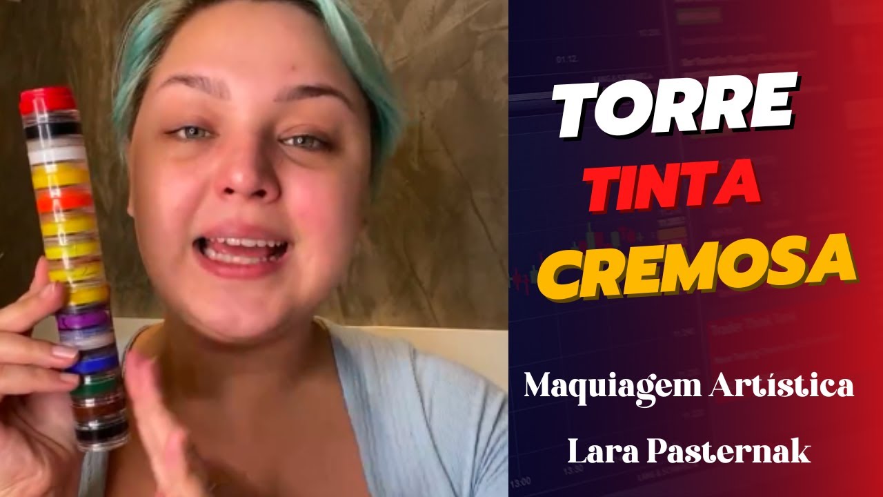 Domine a Maquiagem Artística - Como usar TORRE DE TINTA CREMOSA!