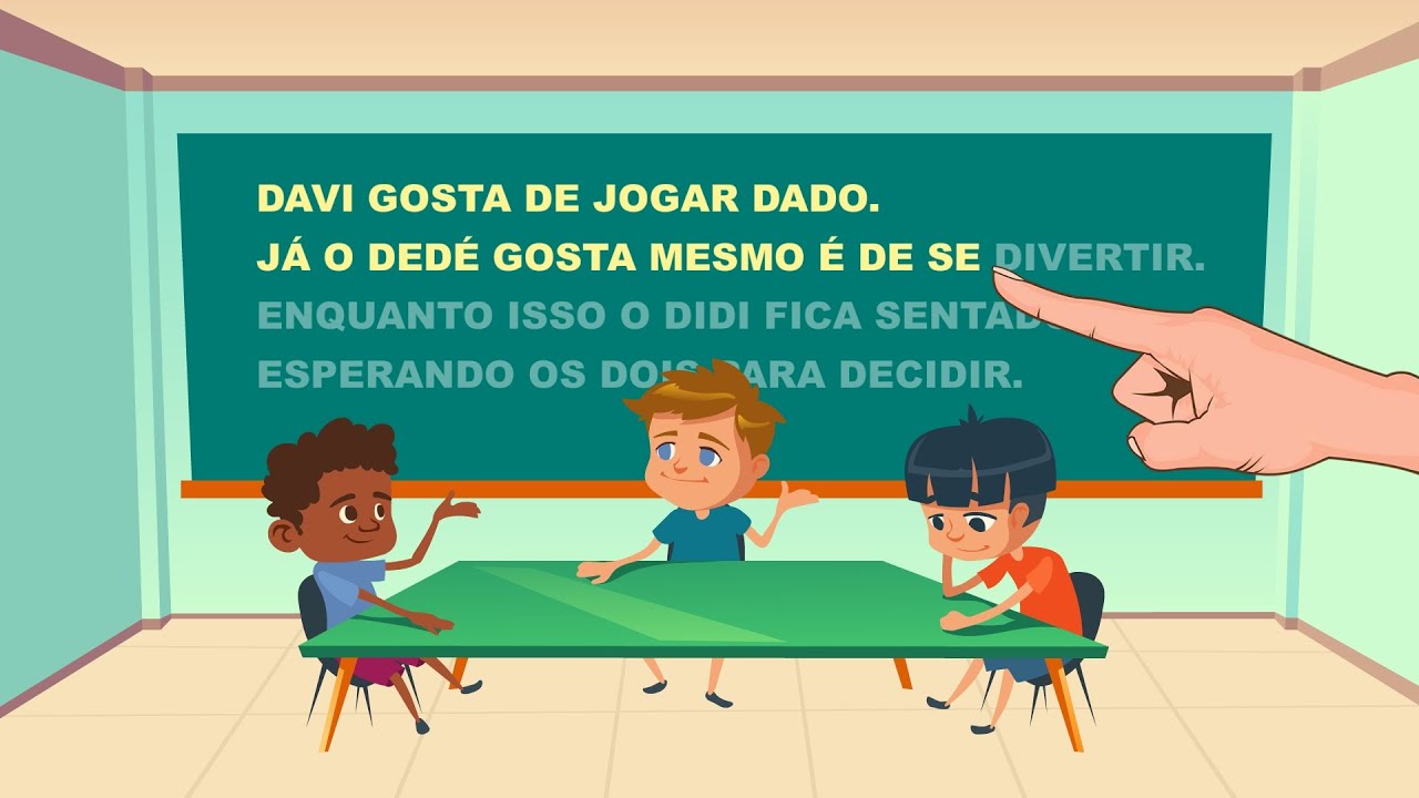 Aprendendo a ler frases e textos. Li&ccedil;&atilde;o da letra D