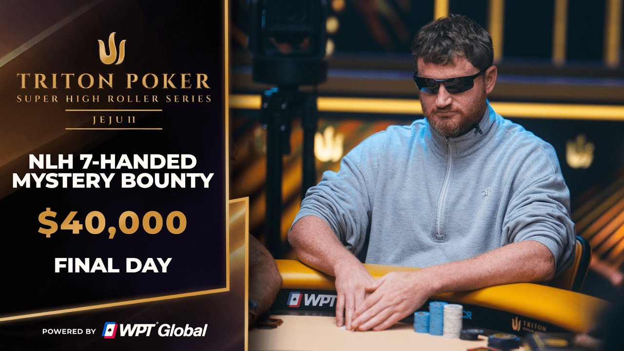 $40K NLH 7-Handed Mystery Bounty – Event #3, Final Day | Triton Poker Series Jeju II 2025