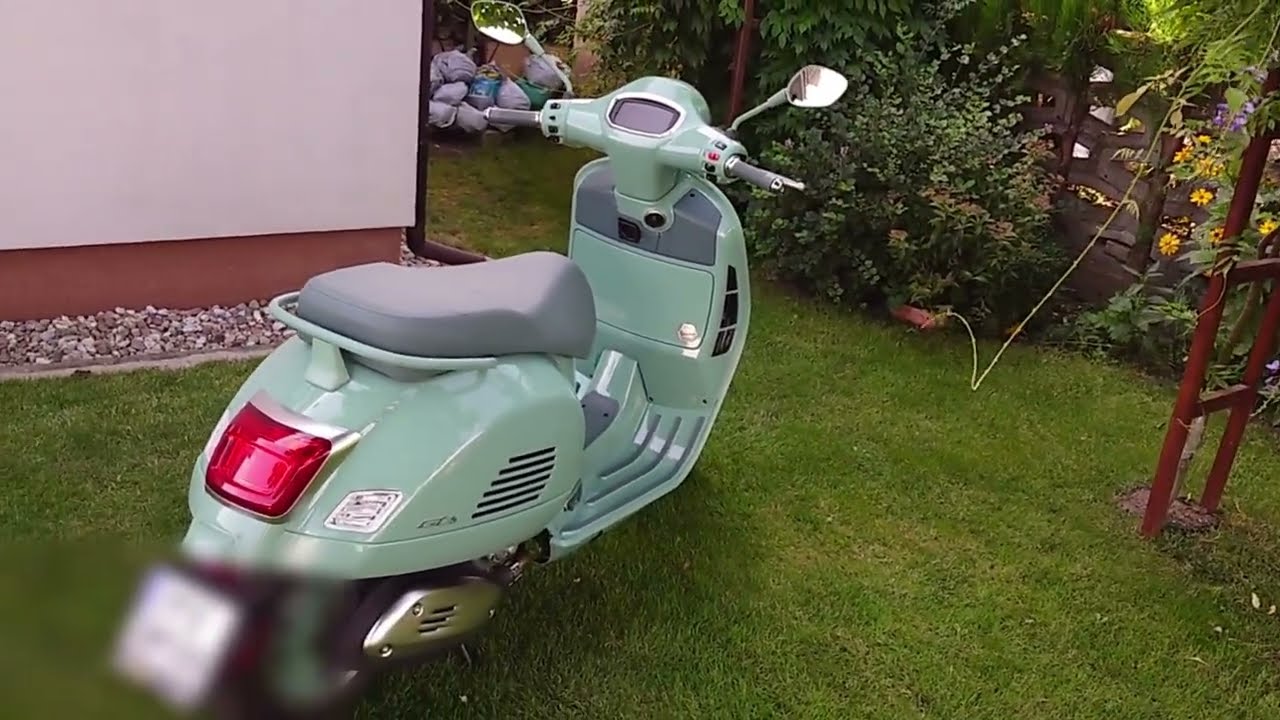 Vespa GTS 80th anniversary 310 2026 new one in family