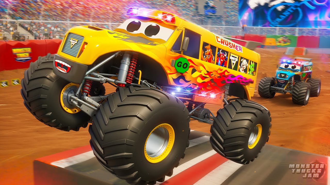 Monster Jam Madness 🚛 Classroom Crusher’s Wildest Stunts Ever