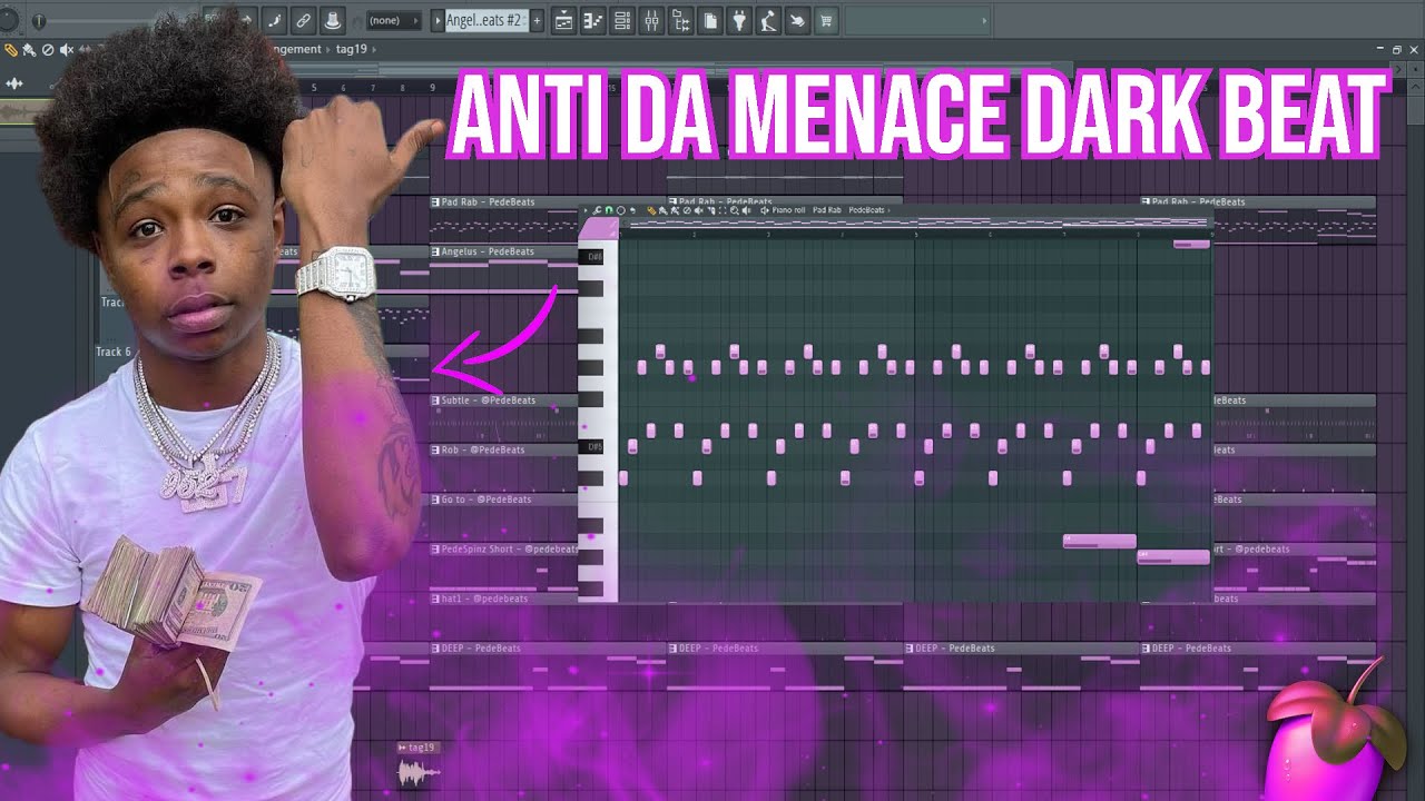 How To Make Dark Beats For Anti Da Menace And 952 Da Label | Dark Melodies Tutorial