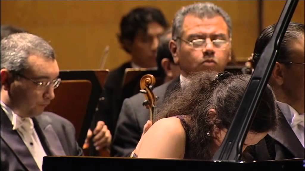 19 years old Irina Chistiakova plays J. Brahms concerto d-moll, 3 mov.