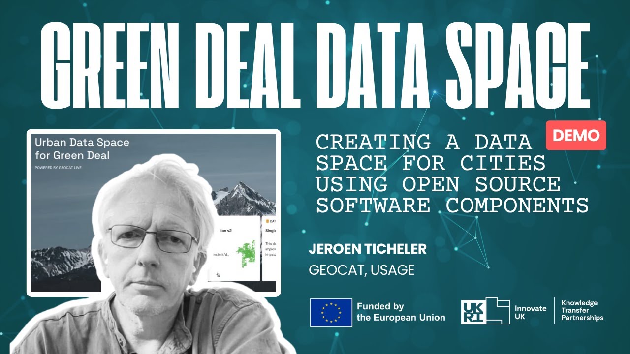 Creating a data space for cities using open source software - Jeroen Ticheler (GeoCat, USAGE) - GDDS