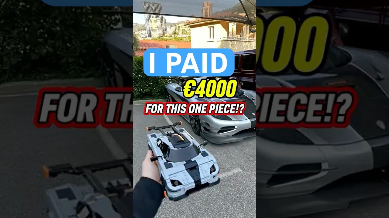 KOENIGSEGG ONE:1 в Lego - день 4 