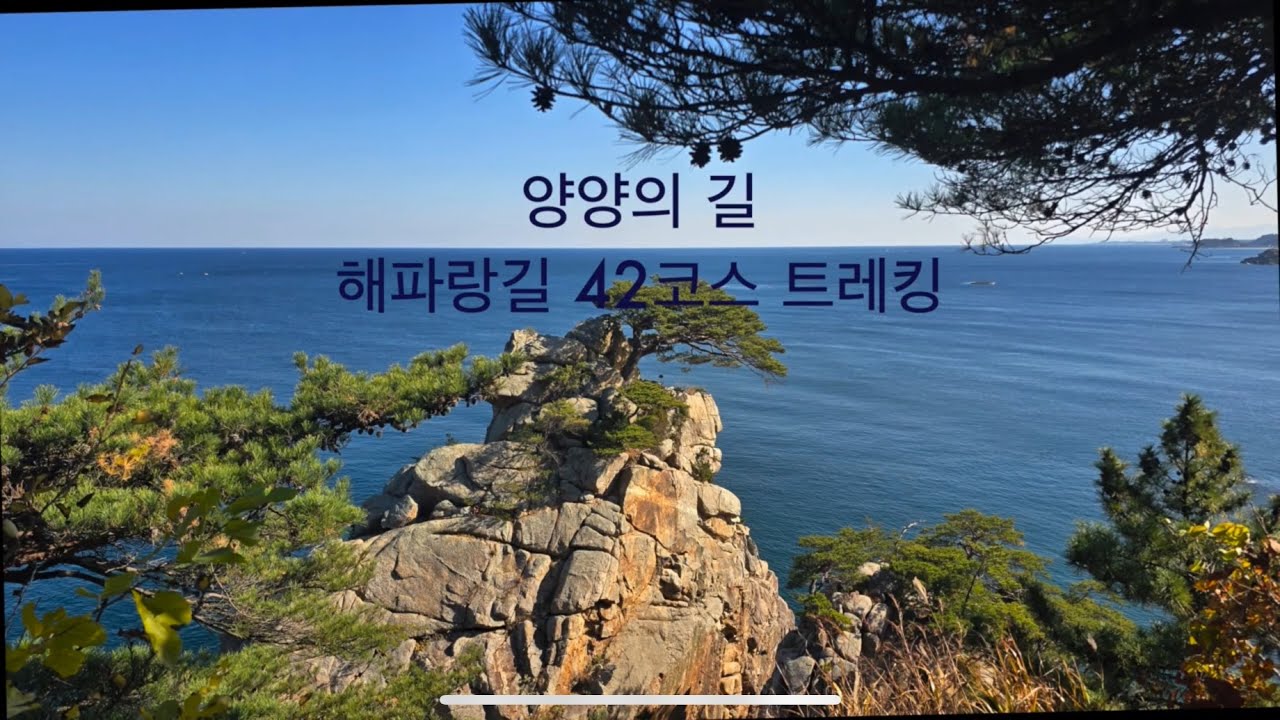 해파랑길42/양양해파랑길/죽도해변~하조대해변
