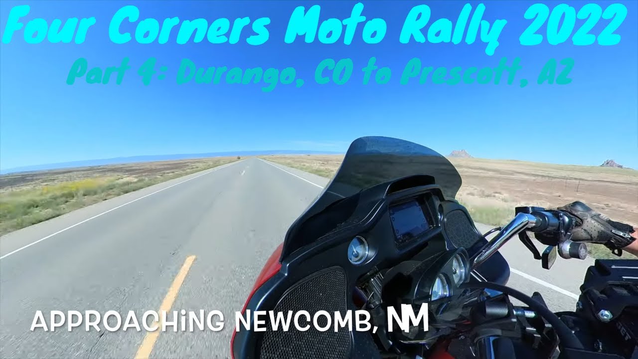 Four Corners Moto Rally 2022 | Durango, CO to Prescott, AZ | Road to Nowhere