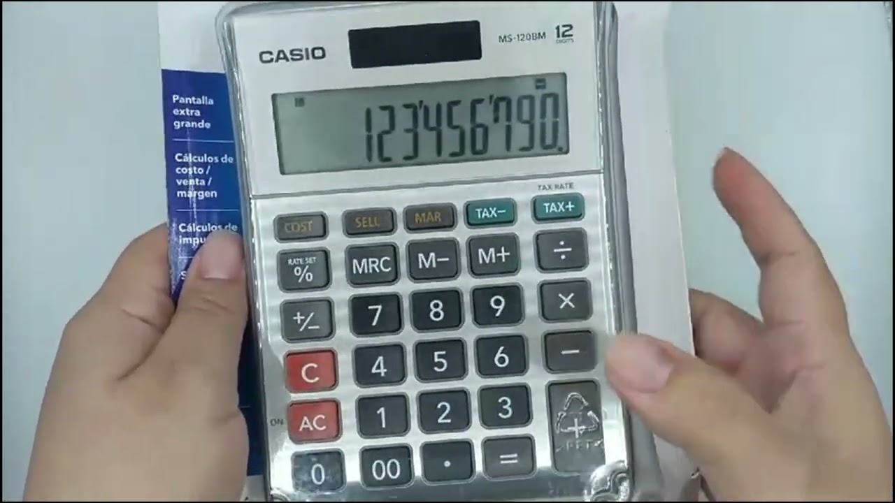 Calculadora MS 120BM