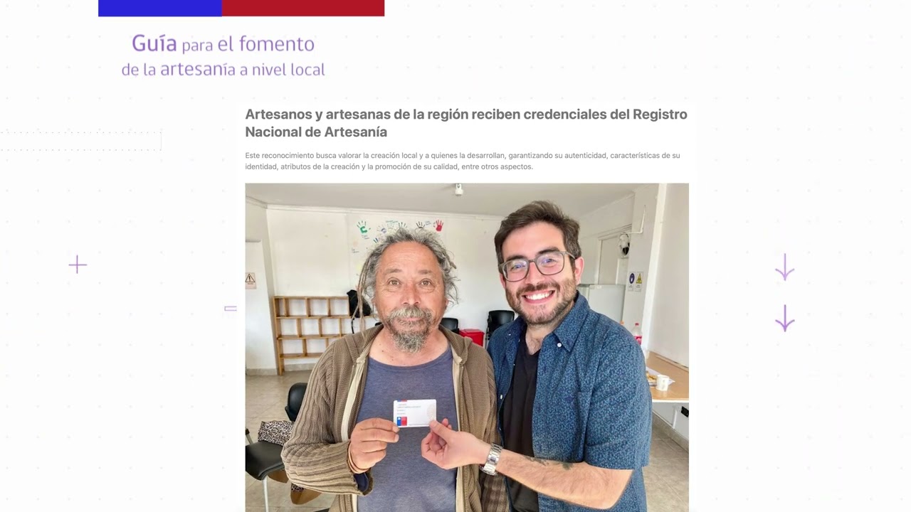 Guía para el fomento de la artesanía a nivel local (Capítulo II)