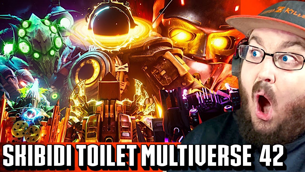 skibidi toilet multiverse 042 РЕАКЦИЯ!!! SKIBIDI TOILET GMAN VS ALL TITAN ОБНОВЛЕН!