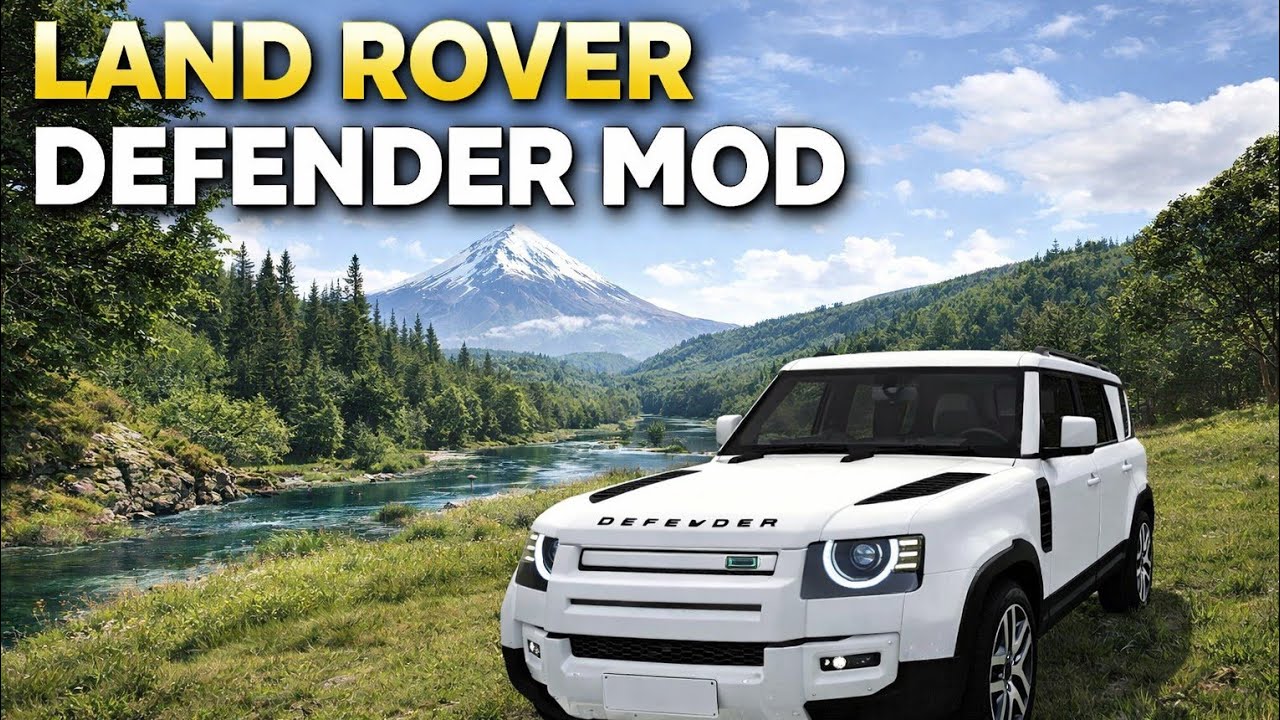 LAND ROVER DEFENDER 110 MOD II BUS SIMULATOR INDONESIA II CAR MOD LUXURY 
