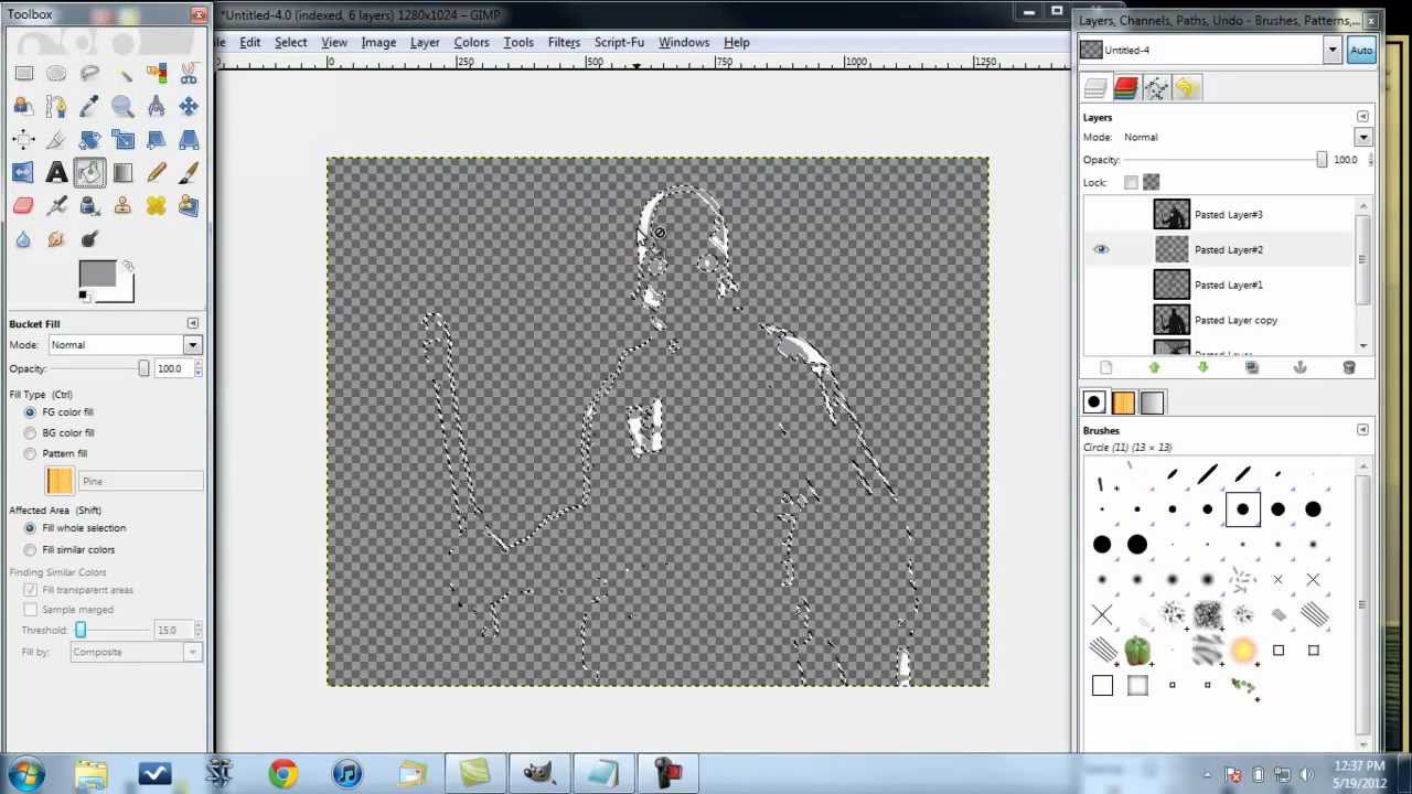 How to Make a Beautiful Multi-Layered Stencil Design in Less Than 10 Minutes