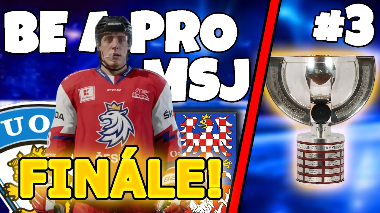 Získá Salmon Zlato Na MSJ 2026? 🇨🇿🏆 Be A Pro NHL 26 CZ (#3)