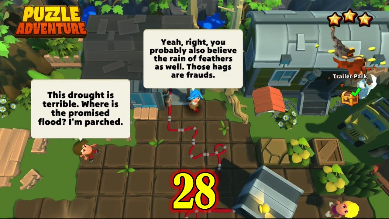 Puzzle Adventure : Part 28 Trailer Park - Gameplay Walkthrough