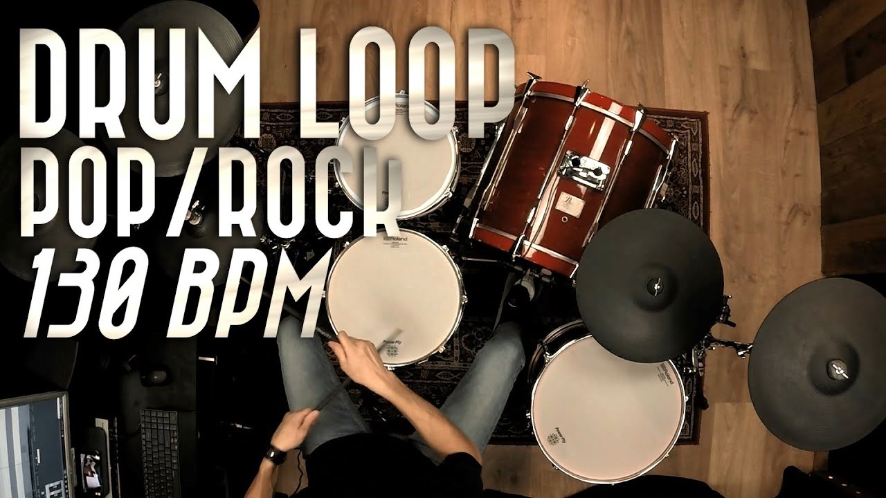Drum Loop 130 BPM | Pop/Rock