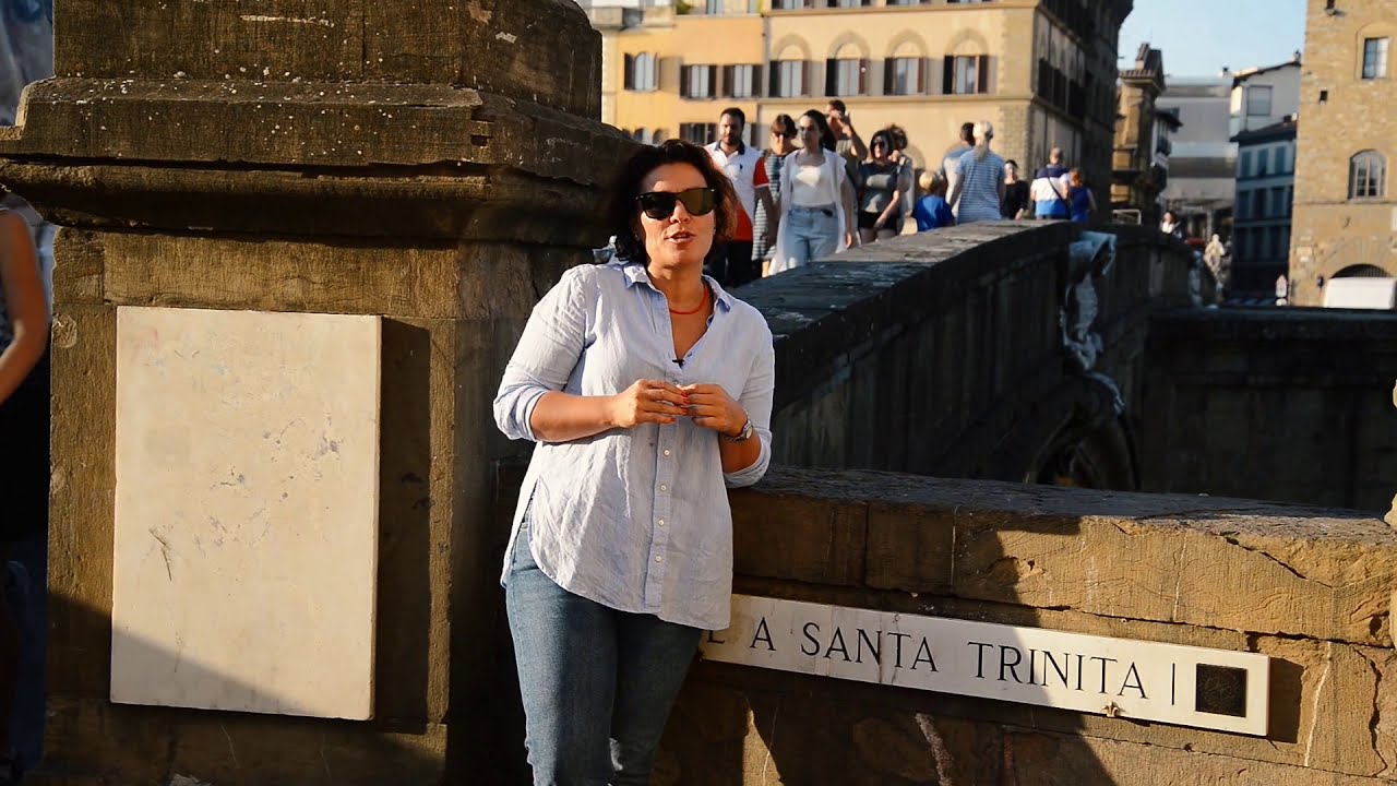 ITALY FLORENCE Santa Trinita Bridge - with ENG subtitles I İTALYA FLORANSA Santa Trinita Köprüsü