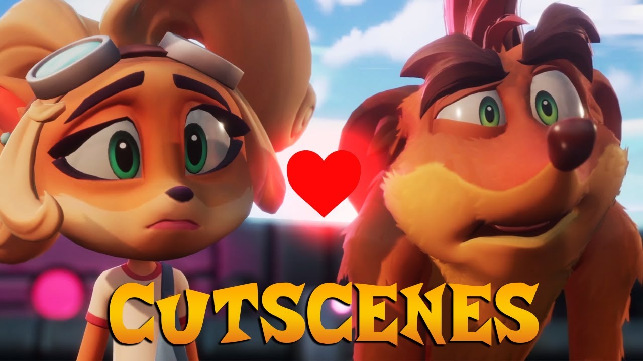 Crash Bandicoot 4: It's About Time - ALL CUTSCENES + BOSSES (Full Movie) HD