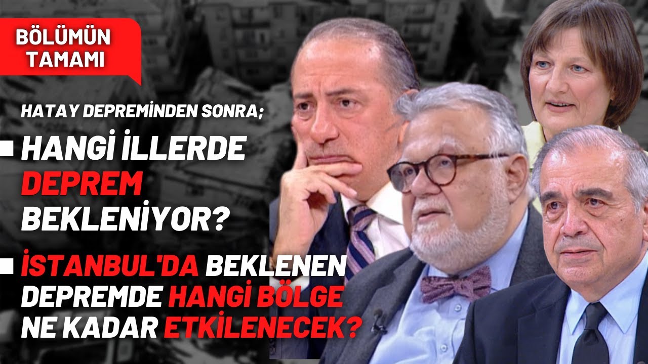 İstanbul'da Beklenen Depremde Hangi Bölge Ne Kadar Etkilenecek? | Bölümün Tamamı