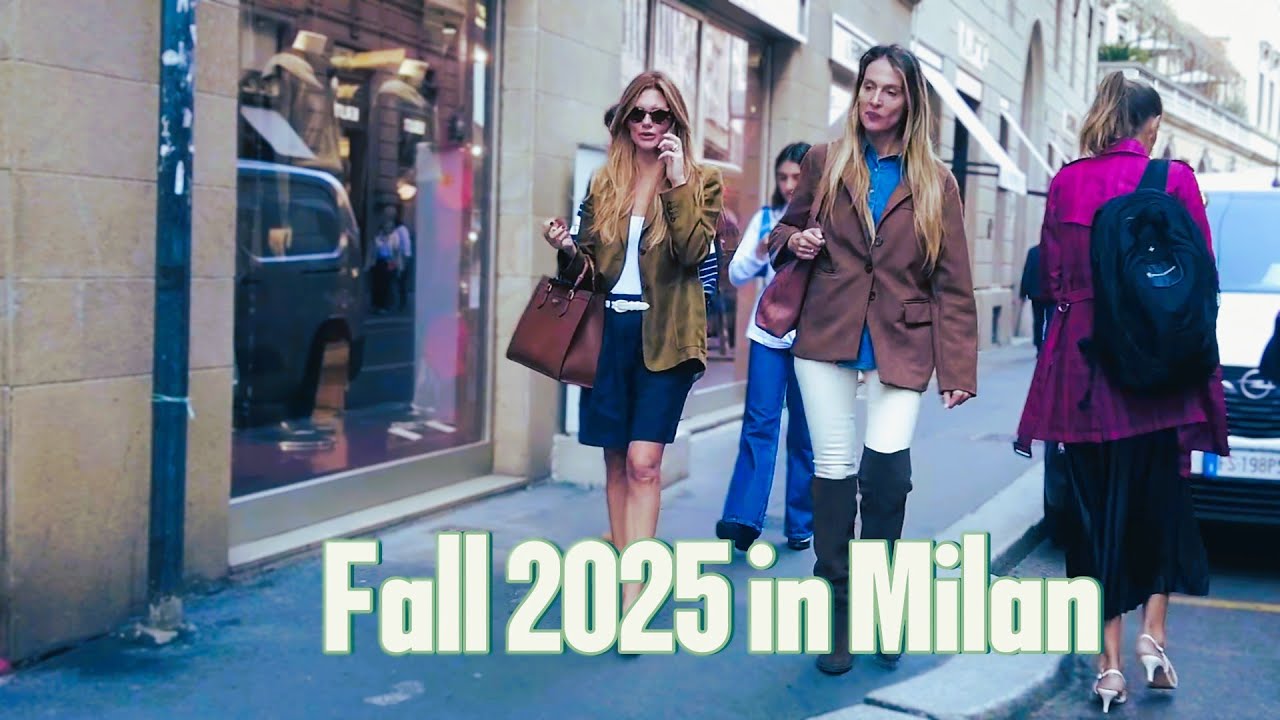 Milan in Fall 2025 -  Ever Wondered What Milanese Style Looks Like This Fall?