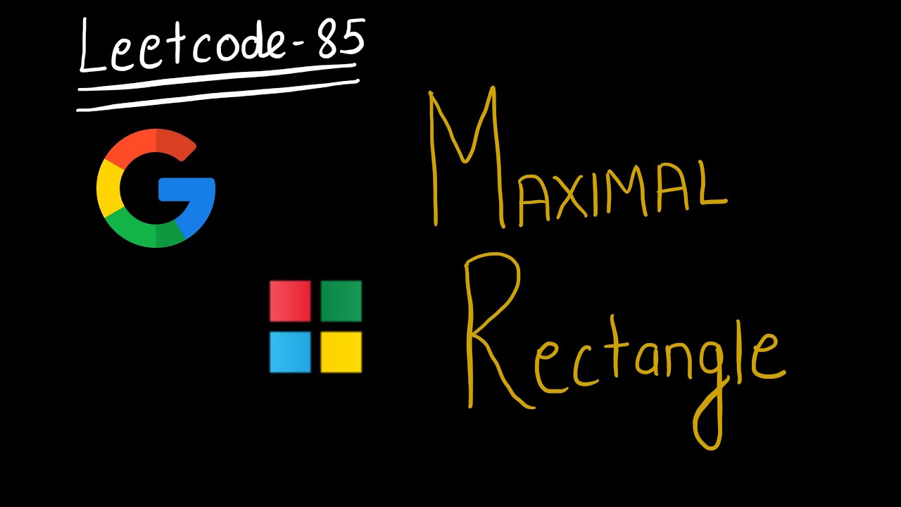 Maximal Rectangle (85) leetcode POTD-11/1/2026