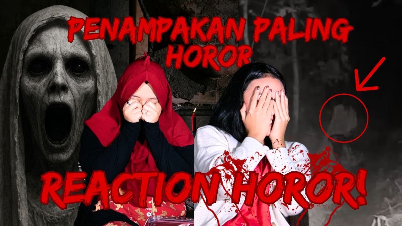 PENAMPAKAN  HOROR PALING GAK MASUK AKAL ||  REACTION HOROR #reaction #horor #penampakan #poconggaul