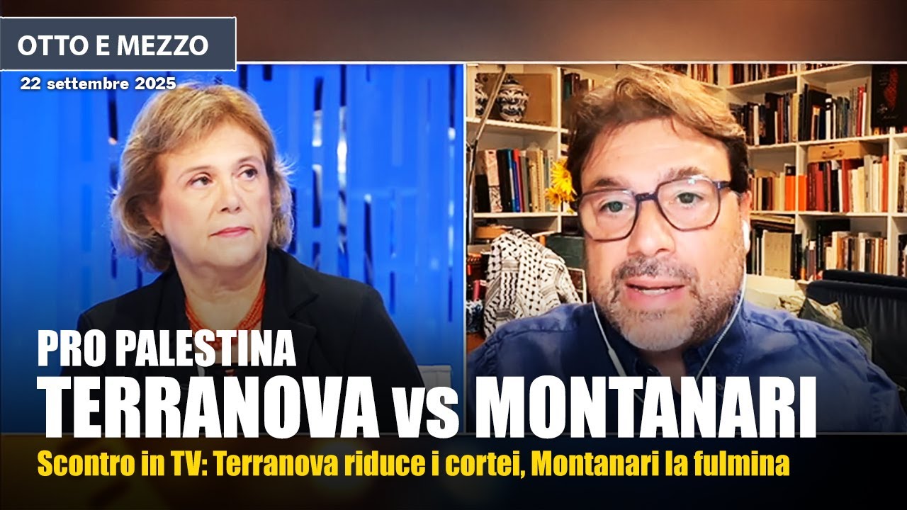 Tomaso Montanari smonta Terranova: &ldquo;Meloni complice di genocidio&rdquo;